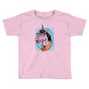 unicorn nerd graphic Toddler T-shirt