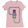 camera Ladies Fitted T-Shirt