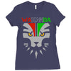 redesignsideas for the flag of wakanda Ladies Fitted T-Shirt