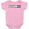 Vegan Parody Cobra Commander Baby Bodysuit