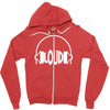 bargain loud records Zipper Hoodie