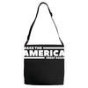 make the america great again Adjustable Strap Totes