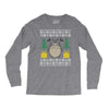 totoro ugly christmas Long Sleeve Shirts