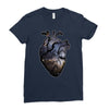galaxy heart Ladies Fitted T-Shirt