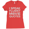 movie quotes Ladies Fitted T-Shirt