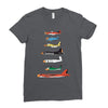 angry planes Ladies Fitted T-Shirt