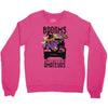 brooms are for amateurs Crewneck Sweatshirt