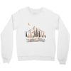 night in the forest Crewneck Sweatshirt