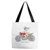 custom motorcycle Tote Bags
