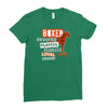 devoted boxer Ladies Fitted T-Shirt