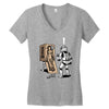 metal wars solid Women's V-Neck T-Shirt