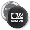 wm 74 germany world cup 1974 retro football Pin-back button