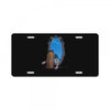 the looking glass License Plate