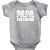 PAPA The Man The Myth The Legend T-Shirt T-Shirt Baby Bodysuit