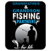 Grandpa And Grandson Fishing Partners For Life Mousepad