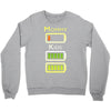 mommy low battery low energy Crewneck Sweatshirt
