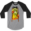 frog funny cocktail 3/4 Sleeve Shirt