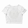 death before decaf Crop Top