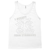 i accept high fives from strangers Tank Top