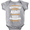 Super Cool Aunt Of A Freaking Awesome Niece Baby Onesie