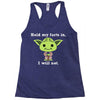 yoda quote Racerback Tank