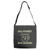over caffeinated (3) Adjustable Strap Totes