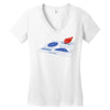 larkitecture Women's V-Neck T-Shirt