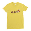 retro evolution Ladies Fitted T-Shirt