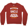 Super Cool Uncle Of A Freaking Awesome Nephew Crewneck Sweatshirt
