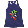 zombie sonic Racerback Tank
