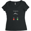 Call From Mountains Women's Triblend Scoop T-shirt