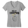 rule of thumb Women's V-Neck T-Shirt