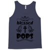 I Am One Blessed Pops Tank Top