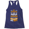 My Husband Is Super Awesome Racerback Tank