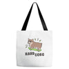 hard corg Tote Bags