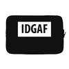 idgaf Dua Lipa Laptop sleeve