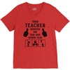 This Teacher Survived The 2016 2017 School Year V-Neck Tee