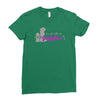 lady firefighter Ladies Fitted T-Shirt