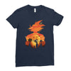 beautiful sunset Ladies Fitted T-Shirt