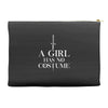 a girl has no costume Accessory Pouches
