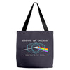 exclusive dark side of the matrix Tote Bags