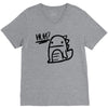 huh dinosaur V-Neck Tee