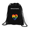 Worth The Wait Baby Foot Drawstring Bags