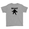 beast muscle guy workout Youth Tee