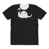 apatosaurus white All Over Women's T-shirt