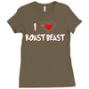 roast beast Ladies Fitted T-Shirt