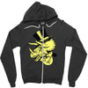 triceratop hat Zipper Hoodie