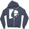 allen ginsberg beat generation poet poetry Zipper Hoodie