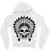 skull Zipper Hoodie
