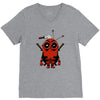deadpool minion V-Neck Tee